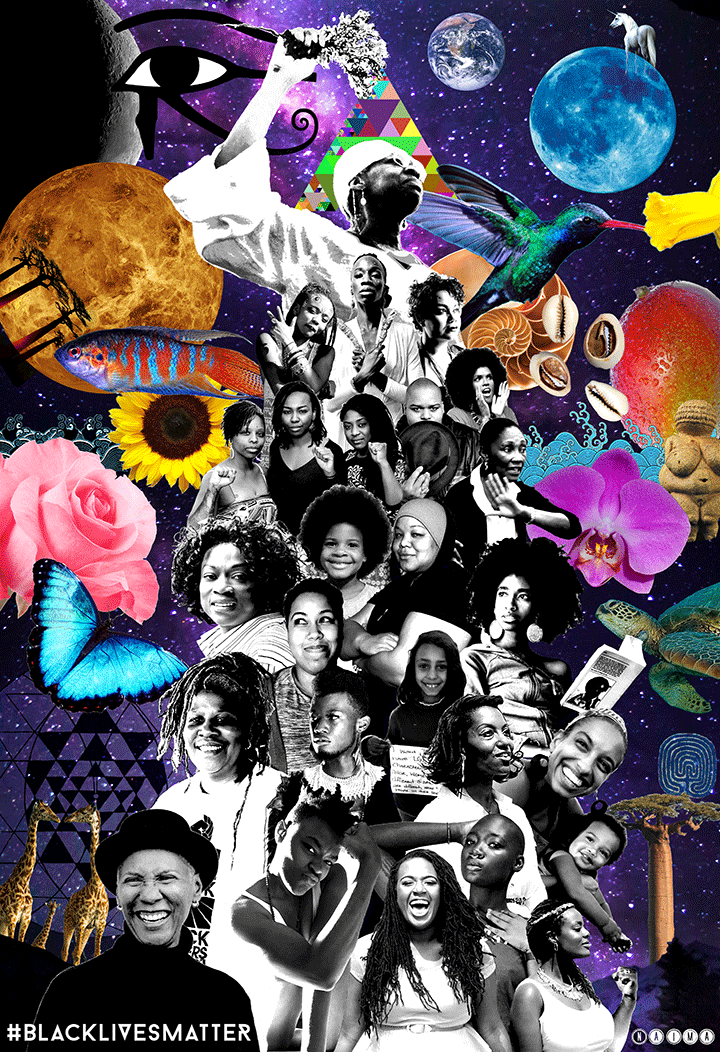 Poster for Black Lives Matter by Naima Penniman