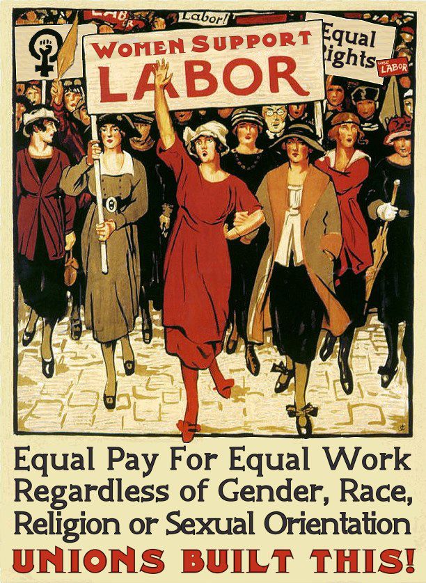 labor union women poster